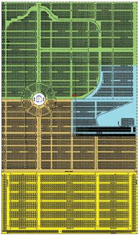 Guthrie, Oklahoma, Summit View Cemetery Map